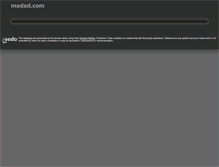 Tablet Screenshot of madad.com